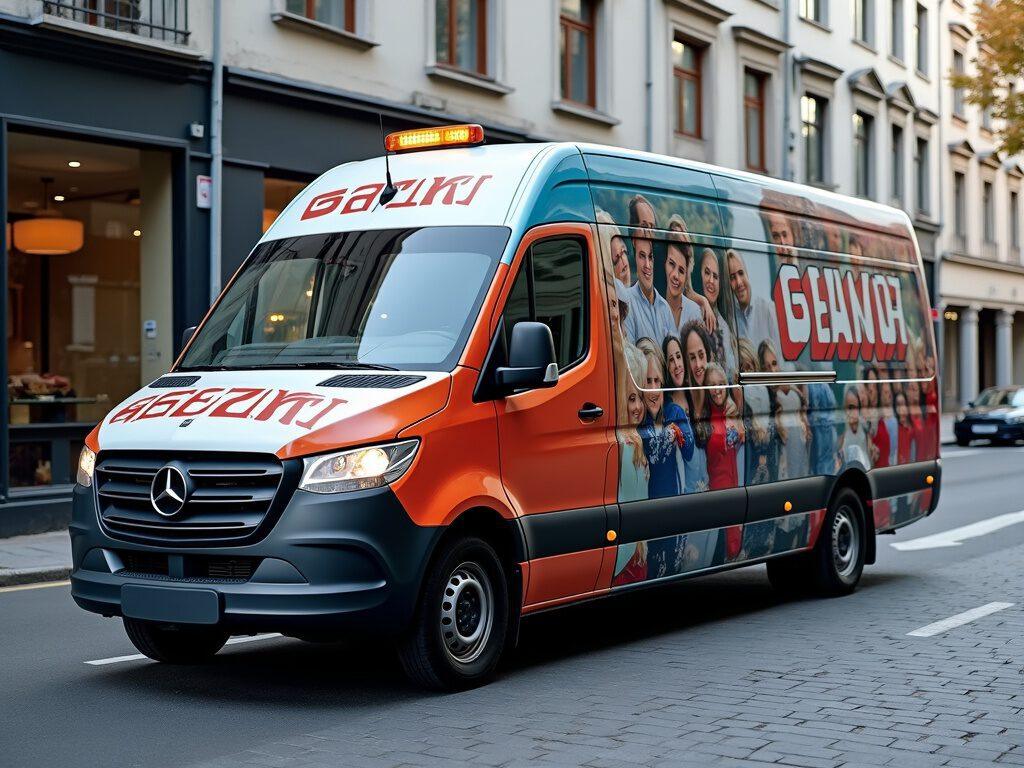 Car Wrapping als effektive Fahrzeugwerbung für Gewerbekunden – FRANK Werbung