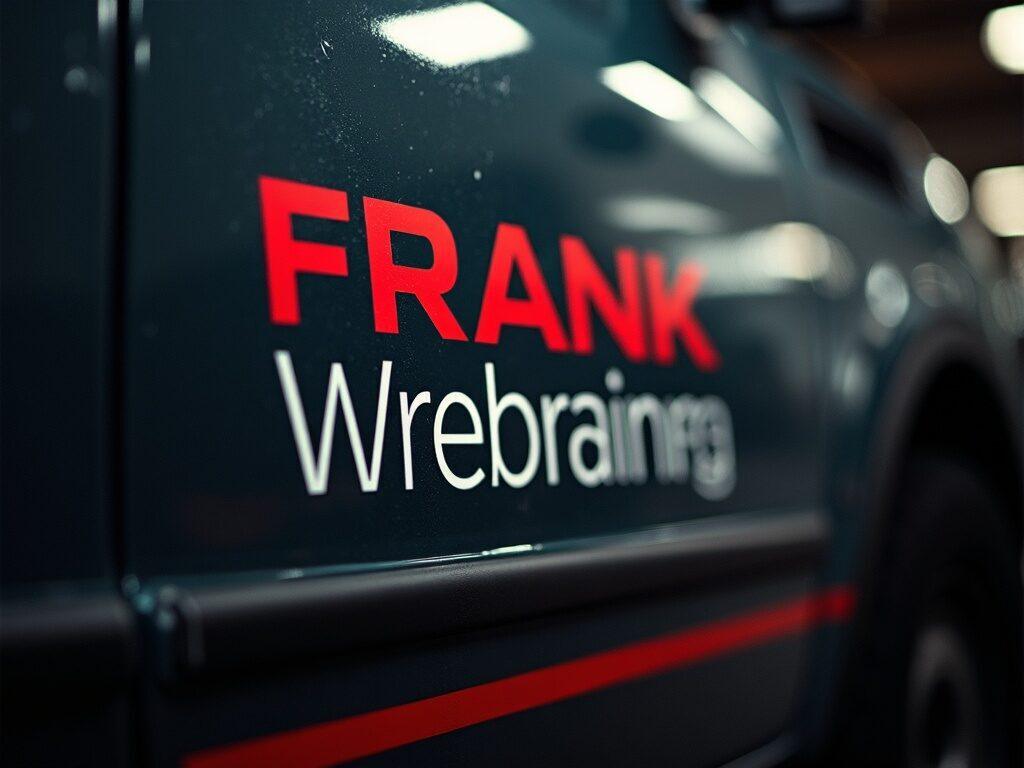 Folienbeklebung – FRANK Werbung