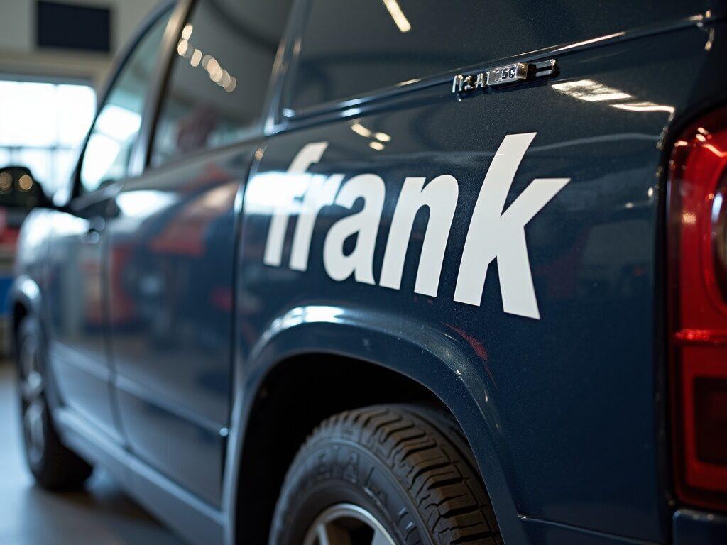 Lkw beschriftung – FRANK Werbung