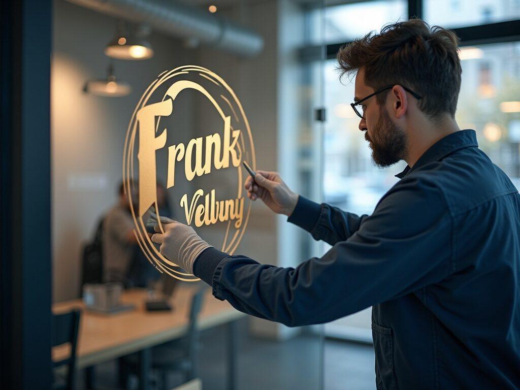Schaufensterbeschriftung – FRANK Werbung