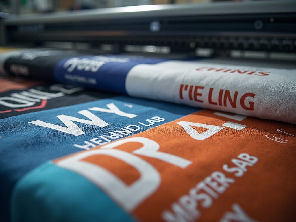Individuelle Werbebotschaften und personalisierte Textilien – FRANK Werbung