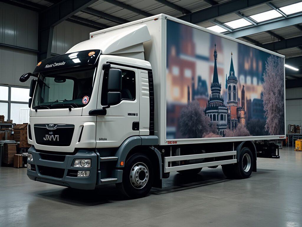 LKW-Beschriftung – FRANK Werbung