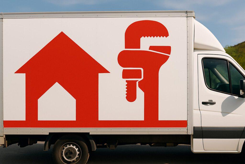 FRANK Werbung – LKW Beschriftung für Gewerbekunden mit langlebiger Folienbeklebung