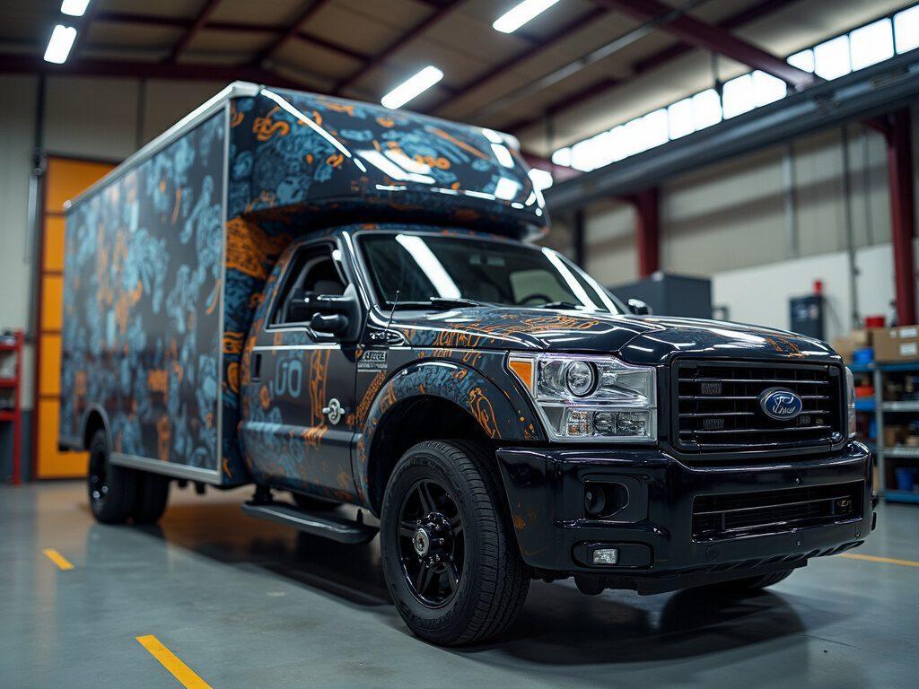 LKW Beschriftung für Privatkunden: Kreative Autofolierung und individuelle Werbemaßnahmen – FRANK Werbung