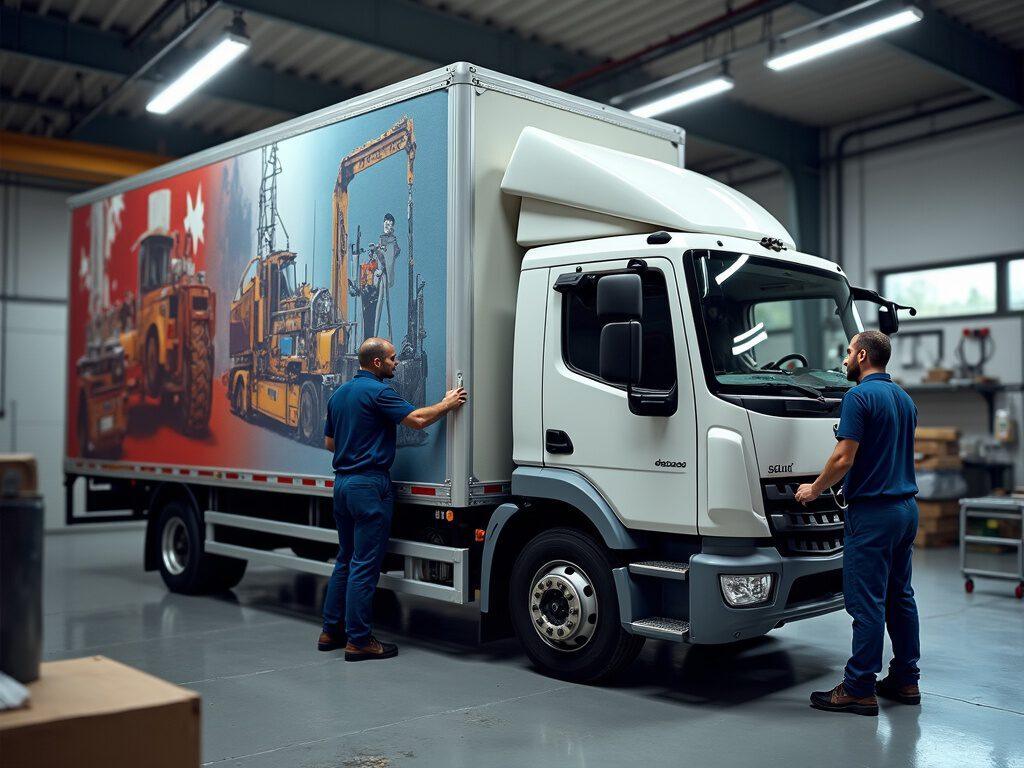 LKW-Beschriftung – FRANK Werbung