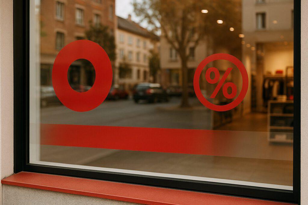 FRANK Werbung – Schaufensterfolie als effektives Werbemittel für Ladenlokale und Unternehmen