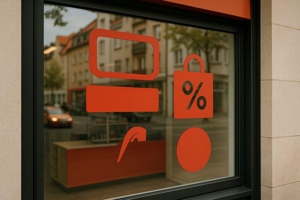 FRANK Werbung – Schaufensterfolie als effektives Werbemittel für Ladenlokale und Unternehmen