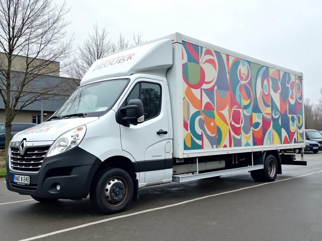 Textildruck – Fahrzeugbeschriftung, LKW Beschriftung, Car Wrapping – FRANK Werbung